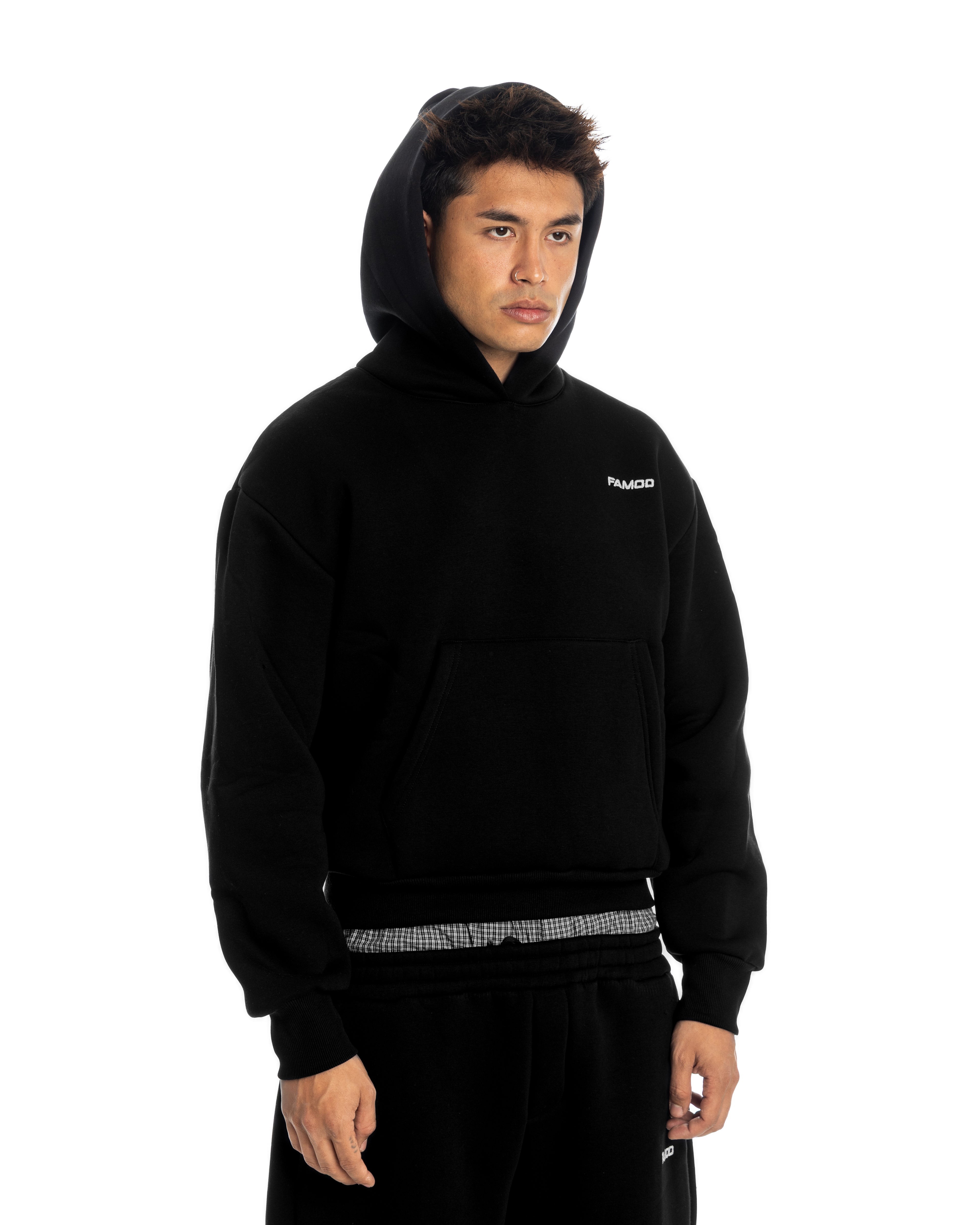 HOODED TRACKSUIT BLACK